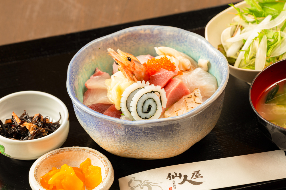 海鮮丼