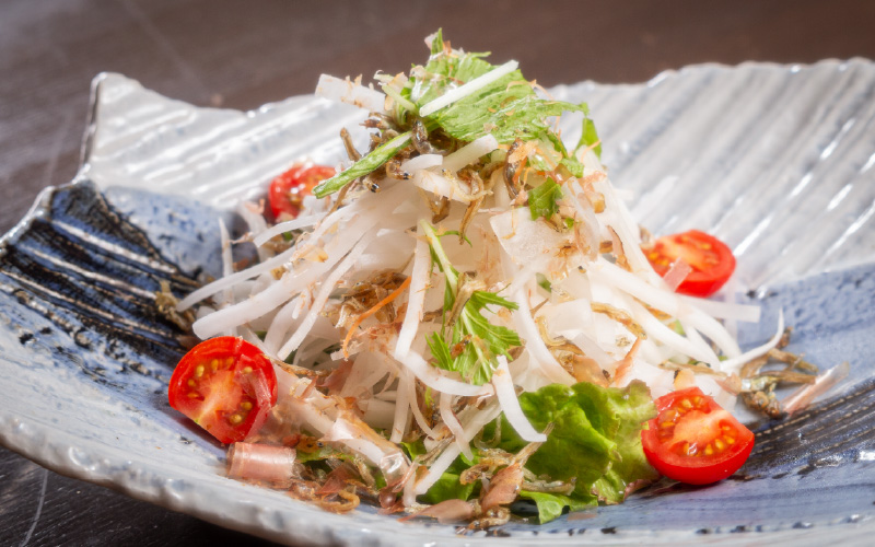 仙人屋のサラダ